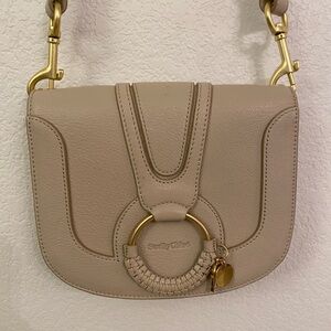 See By Chloe Tan Leather Crossbody Bag